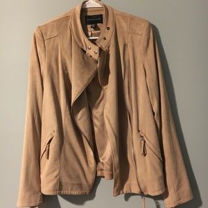 Tan jacket - cute, comfy and in mint condition!